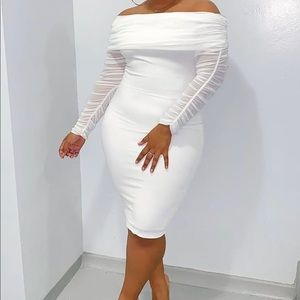 White Fashion Nova dress